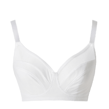 Å WOMAN Mjuk BH med mesh ANITA Vit 80E