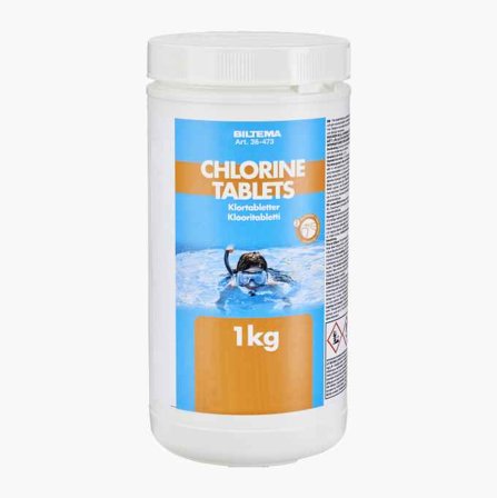 Biltema - Klortabletter 1 kg