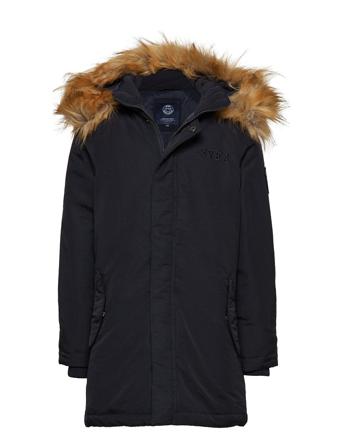 Miss Lee Jr Jacket Parka Jakke Blå Svea