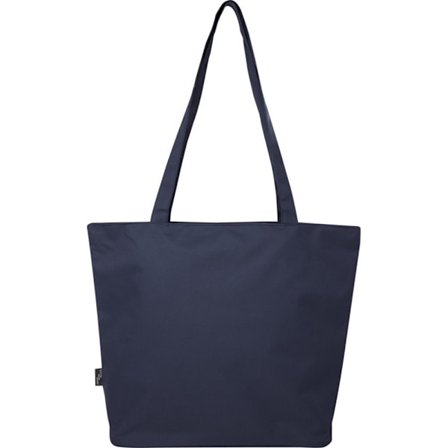 Panama Recycled Zipped 20L Tote Bag One Size Navy