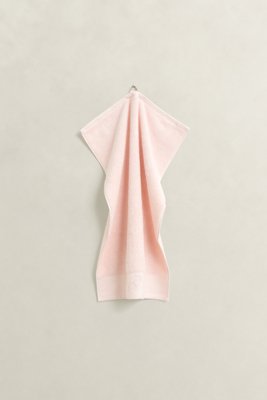 GANT - Brodert håndkle 50x70cm pink embrace