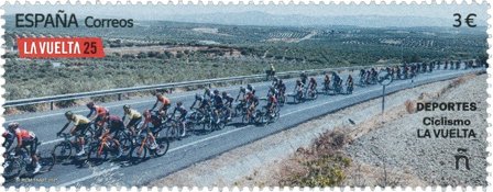 Spanien - Cykling La Vuelta 2025 - Postfrisk frimærke
