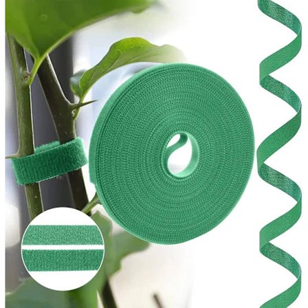 Grøn haveplantetape (10 meter * 10 mm), tape selv plantetapen