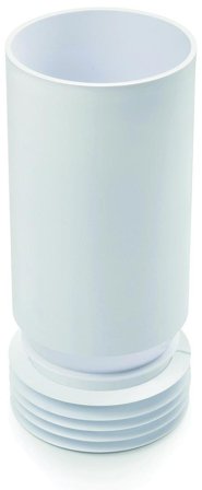 Jafo 3106707 WC-stussforlengelse 110 mm, sentrisk, Innendørsavløp