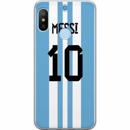 Xiaomi Mi A2 Lite Genomskinligt Skal Lionel Andrés Messi