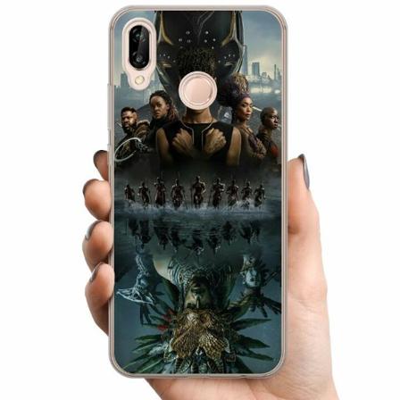 Huawei P20 Lite Tpu Mobilskal Wakanda Forever : Black Panther