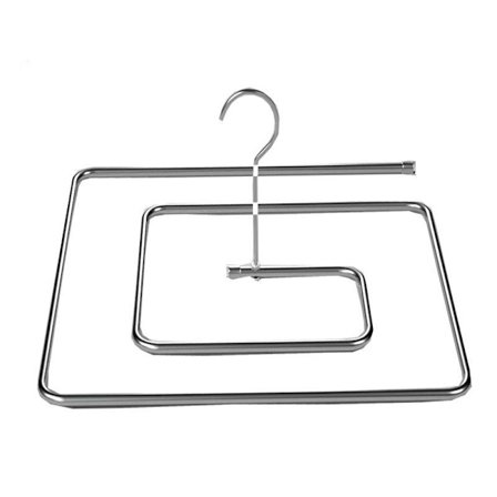 Rostfritt stål spiralformad torkställningshängare