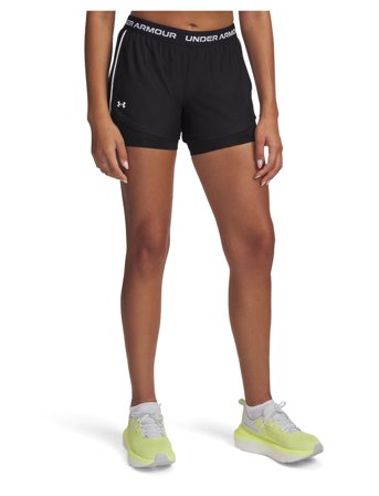 Under Armour Tech Play Up 2In1 Shorts - Black - S