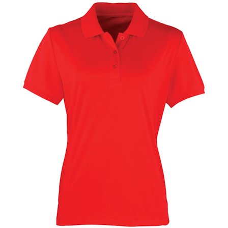 Premier Dam/Kvinnors Coolchecker Kortärmad Pique Polo T-shirt