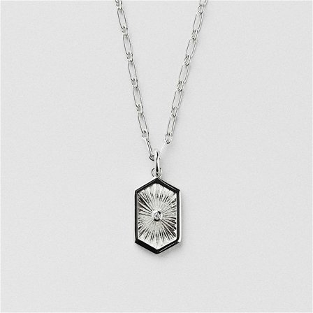 Hexagon Necklace Engraving