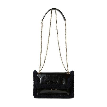 Marni, Shoulder Bags Czarny, Kobieta, Rozmiar: ONE Size