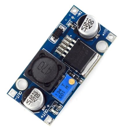 LM2596S-ADJ säädettävä power jännitteensäädin 3,3 V / 5 V / 12 V / 24 V DIY