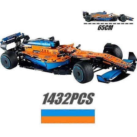 42141 McLaren Formula 1 Racerbil F1 Modell Byggsats Klotsleksaker För Barn Födelsedagspresent Pojkset