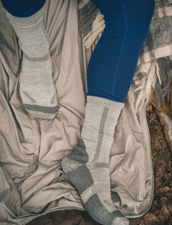 Danish Endurance Hiking Classic Socks 3-Pack - Grey - 39-42