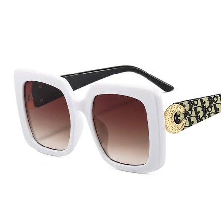 Heta varumärkes solglasögon för kvinnor, lyxiga designer solglasögon, solglasögon med anpassad logotyp, grossist metalltrim fyrkantiga solglasögon