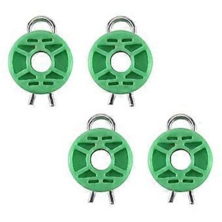 4 kpl Ikkunannostimen ohjainrullasarja, yhteensopiva Saab 9-5 9-3 900:n kanssa [JUN]