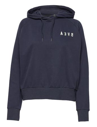 W. Bold Logo Hood Huppari Sininen Svea