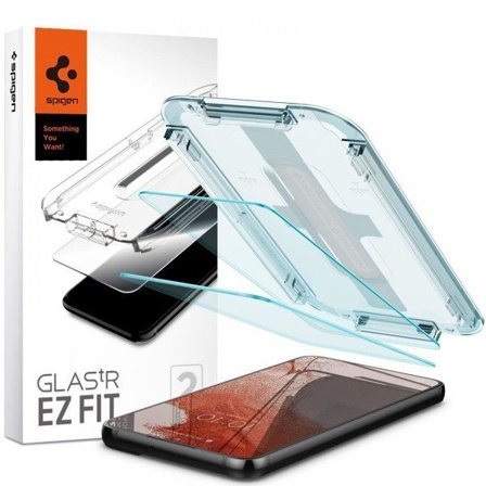 Spigen Samsung Galaxy S22 -näytönsuoja GLAS.tR EZ Fit 2-pakkaus