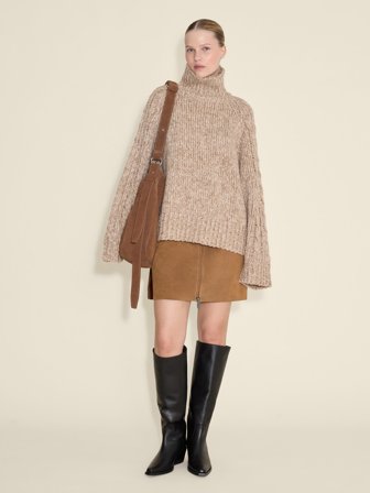 Holzweiler Echo Turtleneck - Brown Mix - Women's - XS