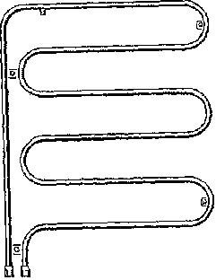 FM Mattsson 3347-1550 Handdukstork 62 W, vändbar, Badrum