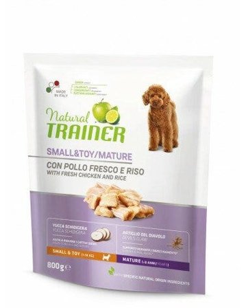 Natural Trainer Crocchette Con Pollo Fresco Per Cani Anziani