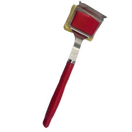 Bbq udskiftelig skraber rengøringshoved, børstefri - holdbare og unikke skrabeværktøjer til støbejerns- eller rustfrit stålriste, grillrenser (gril