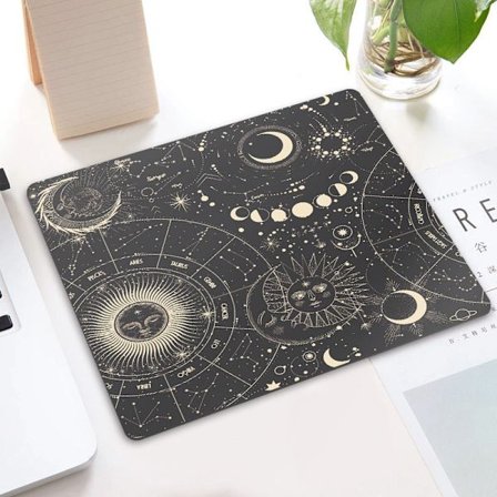 Musematte, oppgradert profesjonell versjon, skrivebordsmusematte, 22 x 18 cm