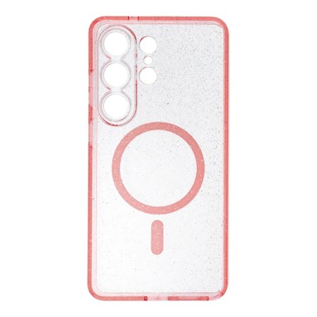 Mobilskal För Galaxy S26 Ultra Magsafe - Rosa Glitter