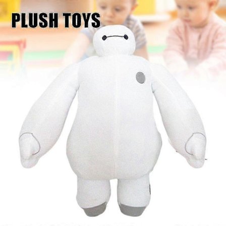 Plush Baymax Fyldt Dukke Blød Pude Dekorationer Børn Børn Fødselsdag