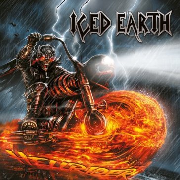 Hellrider - orange / yellow / silver Iced Earth