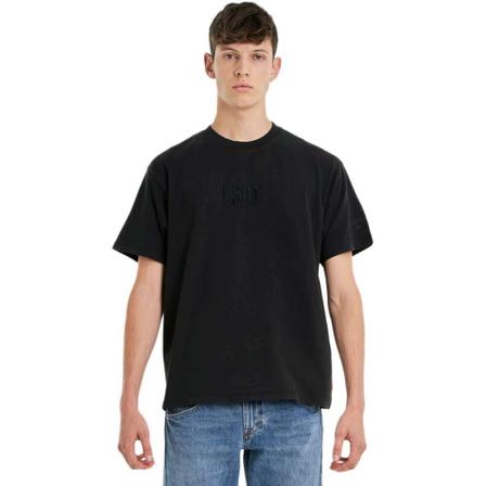 Levi's Vintage fit graphic tee 501 , Zwart , Heren , Maat: L Shirts