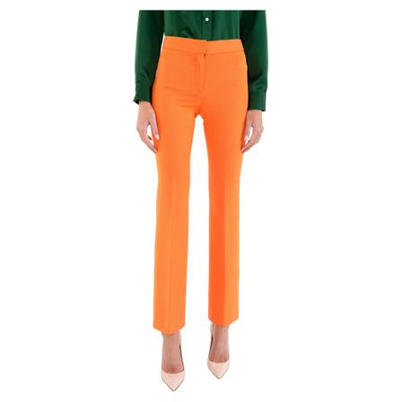 Doris S, Megan elegant trousers Pomarańczowy, Kobieta, Rozmiar: 2XS