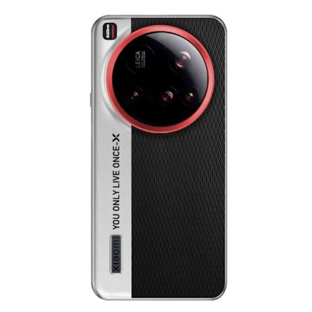 Xiaomi 15 Ultra - Kameradesign med Diamanttextur Läder PC fodral