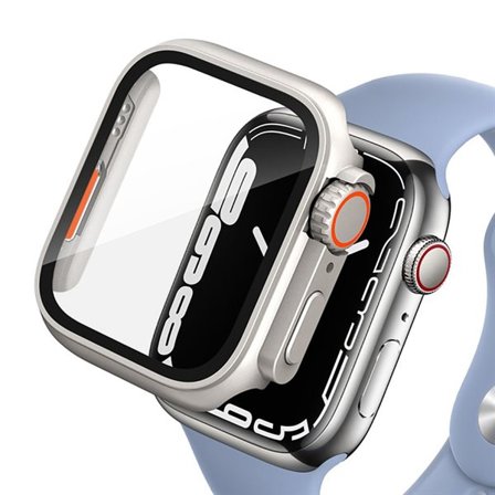 Tech-Protect Defense360-etui til Apple Watch 4 / 5 / 6 / SE (44mm) - titanium orange