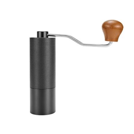 Rustfrit Stål 5-Akset Kværn Burr Grinder, Justerbare Indstillinger Anti-Slip Håndsving Kaffe Grinder, Manuel Kaffe Grinder