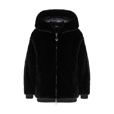 Emporio Armani Ea7, Jacket Zwart, Dames, Maat:M,print