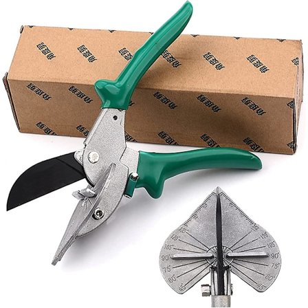 Vinkelskærer, Justerbar Vinkel Saks Vinkel Saks Multi Vinkel Kanal Vinkelskærer Saks Universal Ret Vinkelskærer, til Vandrør Gummi Kabel