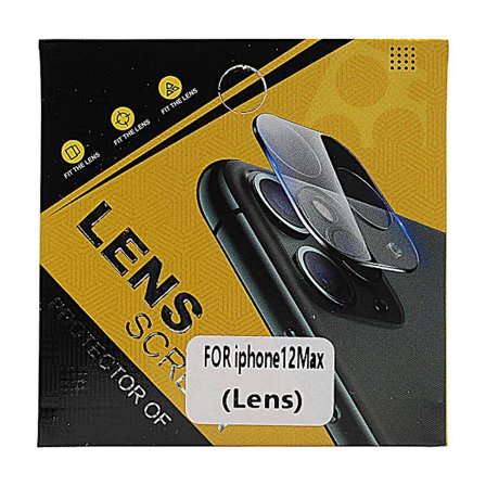 Härdat kameraglas iPhone 12 Pro Max (6.7)