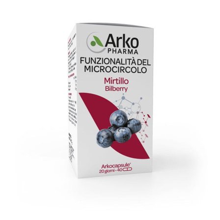 Arkopharma Funzionalità Microcircolo Mirtillo 130 Capsule