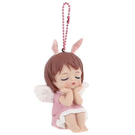 Ängel docka väska hänge Bedårande nyckelring nyckelring handväska hängande hängande berlock