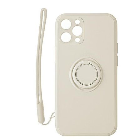 PASTEL RING-deksel for Samsung S21|hvit