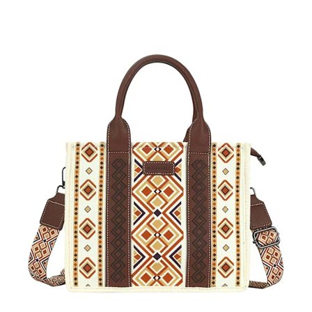 Kangaskassit Western Naisten käsilaukut Olkalaukku Boho Aztec Käsilaukut NY C
