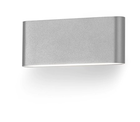 Westal Illusion Plan Veggarmatur 5,4 W, 540 lm, 3000 K Sølv/aluminium, Belysning