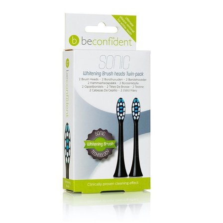 Beconfident Sonic Toothbrush heads 2 stk, Medicin & Pleje, Mund & Tandpleje, Tandblegning