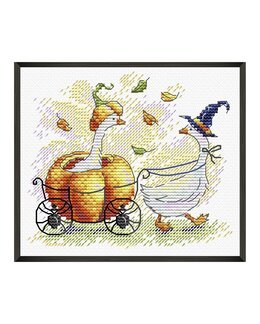 Broderikit Billede Pumpa - M.P Studia