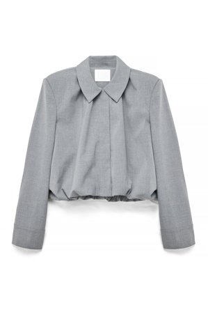 Alexia x NA-KD Oversize-Bomberjacke - Bomberjacken - Grau - EU 40