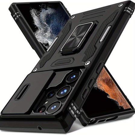 Samsung S25 S24 S23 S22 S21 S20 Ultra A 42 A22 A 12 A32 A33 A51 A52 A72 A71 A73 A53 A14 A 13 A34 A54 A23 -kotelo liukuvalla kameransuojuksella