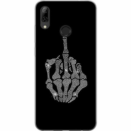 Huawei P Smart 2019 Mjukt Skal - Fuck You Bling