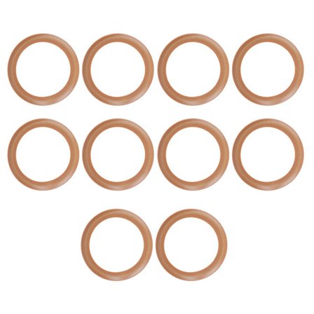 10 stk. Gummiisoleringspumpe Stempelringe til 1500W Oliefri Lydløs Luftkompressor