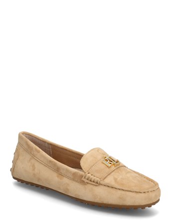 Lauren Ralph Lauren Barnsbury Suede Loafer - Beige - 41